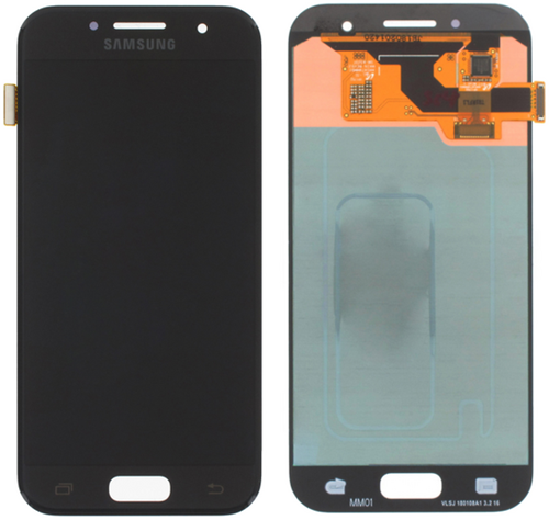 Samsung Galaxy A3 2017 (A320F) Display LCD Black (Service-Pack)