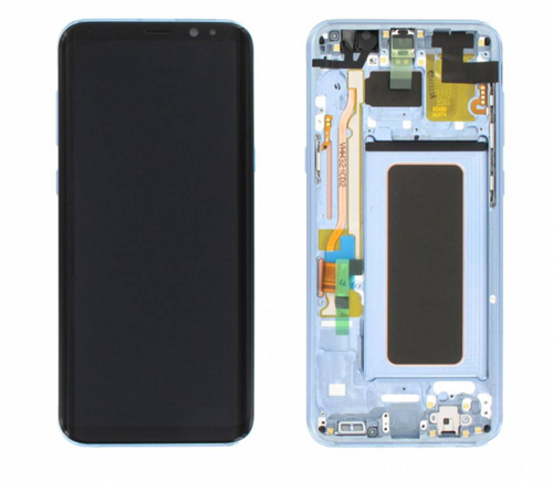 Samsung Galaxy S8 Plus (SM-G955F) Display LCD Complete With Frame Blue (Service Pack)