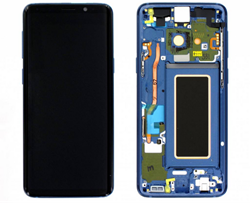 Samsung Galaxy S9 (G960F) Display LCD Complete Coral Blue (Service Pack)