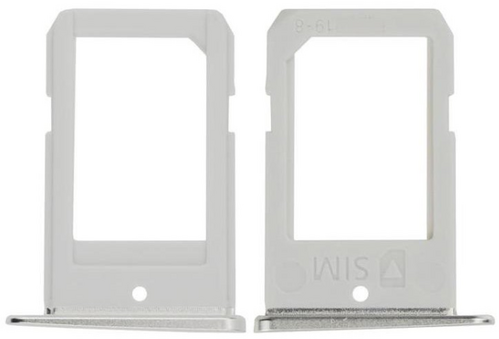 SIM card Holder for Samsung Galaxy S6 edge G925 SILVER