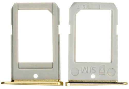 SIM card Holder for Samsung Galaxy S6 edge G925 GOLD