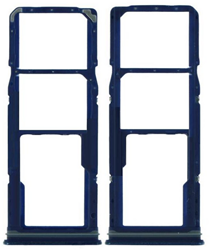 For Samsung Galaxy A9 2018 (A920) Sim & Memory Card Holder Blue