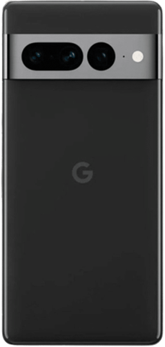 Google Pixel 7 Pro Back Cover + Camera Lens + Glass Strips Black