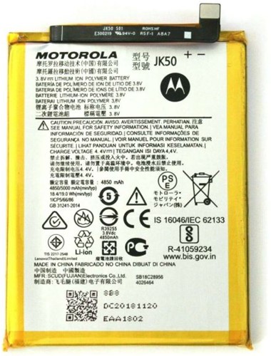 Akku (Model JK50) kompatibel mit Motorola Moto G7 Power, G8 Power Lite, G9 Play, G10, G20 (XT2128), G30, G50, G51 5G, E7, E7 Power, E7 Plus (OEM-Equivalent)