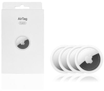 Mini Tracker Apple AirTag 4-Pack White MX542ZY/A (EU Blister)