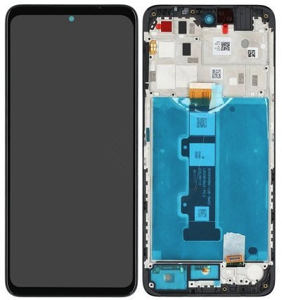 Motorola Moto E32s (XT2229) Display LCD With Frame Black (Service-Pack)