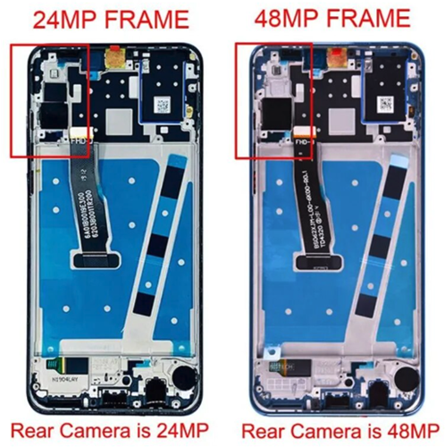Huawei P30 Lite Display LCD With Frame White 24MP (Refurbished)