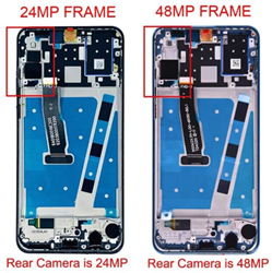 Huawei P30 Lite Display LCD With Frame Black 24MP (OEM)