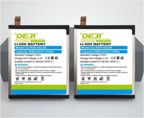 DEJI Battery (Model HE336) compatible with Nokia 3.1, Nokia 5 Nokia 5.1 (OEM-Equivalent)
