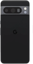 Google Pixel 8 Pro Back Cover + Camera Lens + Glass Strips Black