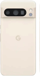 Google Pixel 8 Pro Back Cover + Camera Lens + Glass Strips White