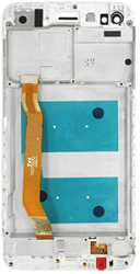 Huawei Nova Lite (2017), Y6 Pro 2017 (P9 Lite Mini) Display LCD With Frame White (OEM)