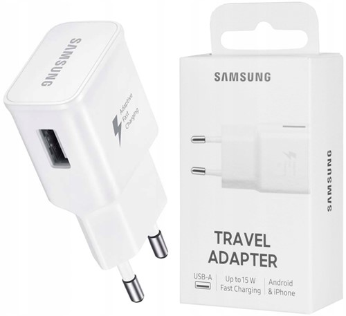 Samsung Travel Adapter 15W USB-A (without cable) EP-TA20EWENGEU White (EU Blister)