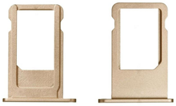 Sim houder for Samsung Galaxy A6 (2018) A600 Gold
