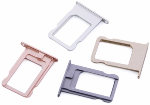 Sim and SD Card Holder for Huawei P8 Lite (2017) Silver