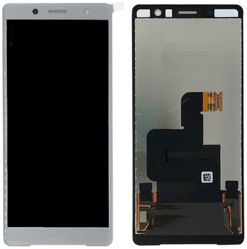 For Sony Xperia XZ2 Display LCD Silver
