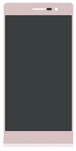 Huawei Ascend P7 Display LCD With Frame Pink (OEM)