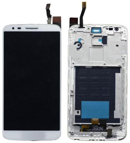 For LG G2 Display LCD Without Frame White