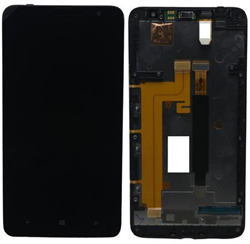 For Nokia Lumia 1320 Display LCD With Frame Black