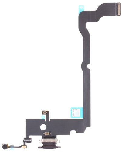 For Apple iPhone XS Max Charging Connector Flex Black