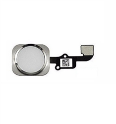 For Apple iPhone 6, 6 Plus Home Button Flex Cable White 1