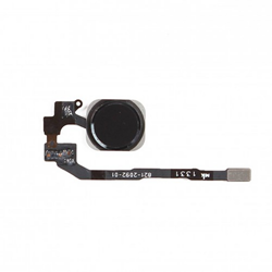 For Apple iPhone 5s Home Button Flex Cable Black