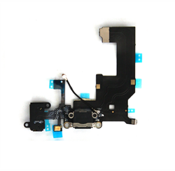 For Apple iPhone 5 Charging Connector Flex Black