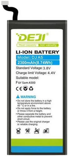 DEJI Batteria (Model EB-BA500ABE) compatibile con Samsung Galaxy A5 2015 (A500) (OEM-Equivalent)
