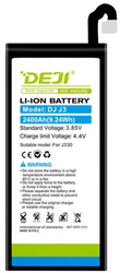 DEJI Battery (Model EB-BJ330ABE) compatible with Samsung Galaxy J3 2017 (J330) (OEM-Equivalent)