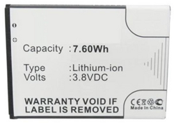 Alcatel ONE Battery PULLED Battery (OEM-Equivalent)