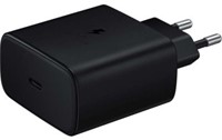 Samsung Wall Charger (EP-TA845) 45W, 4.05A, 1 x USB-C, Black GP-PTU020SOFBQ