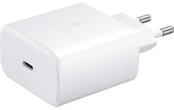 Samsung Wall Charger (EP-TA845) 45W, 3A, 1 x USB-C, White GP-PTU020SOFWQ