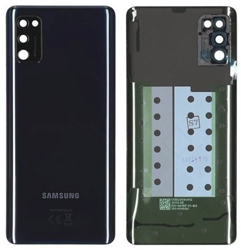 Samsung Galaxy A41 (A415F) Back Cover Black (Service Pack)