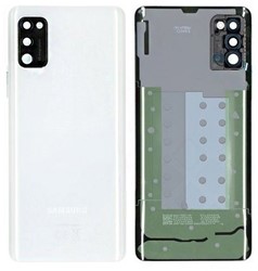 Samsung Galaxy A41 (A415F) Back Cover With Camera Lens White (OEM)