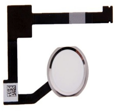 For Apple iPad 4 (2012) Home Button Silver