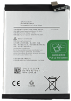 Batteria (Model BLP813) compatibile con OnePlus Nord N100 (BE2011), OnePlus Nord N100 (BE2015) (OEM-Equivalent)