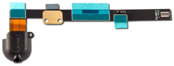 For Apple iPad mini 3 Audio Jack with Flex Cable Black