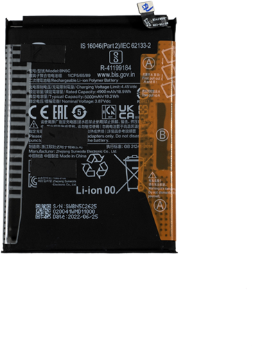 Xiaomi Poco M4, Poco M4 Pro 5G, Redmi Note 11 5G (BN5C) Battery (OEM-Equivalent)-2