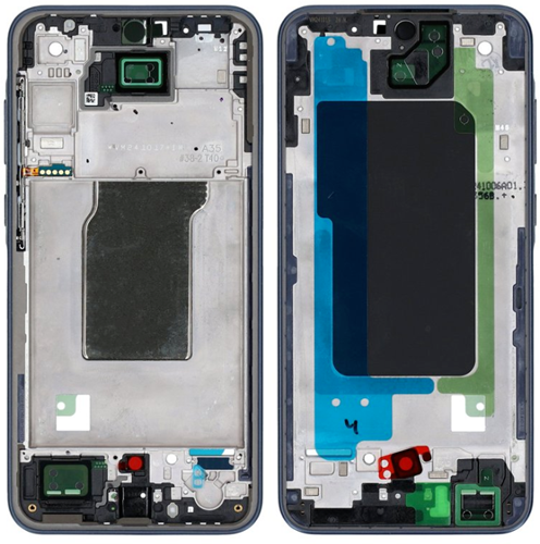 Samsung Galaxy A35 5G (A356B) Middle Frame Navy-Black (Service-Pack)