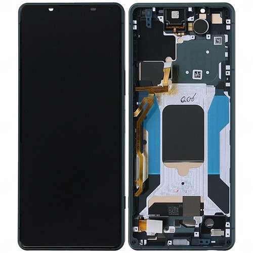 Sony Xperia 5 IV (XQ-CQ54) Display LCD With Frame Green (Service-Pack)