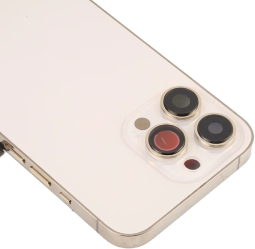 For Apple iPhone 13 Pro Rear Housing With Small Parts Gold (OEM)-2