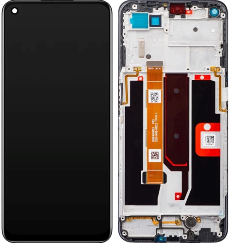 Oppo A74 5G, A54 5G Display LCD Complete With Frame Black O-183 (OEM-Equivalent)