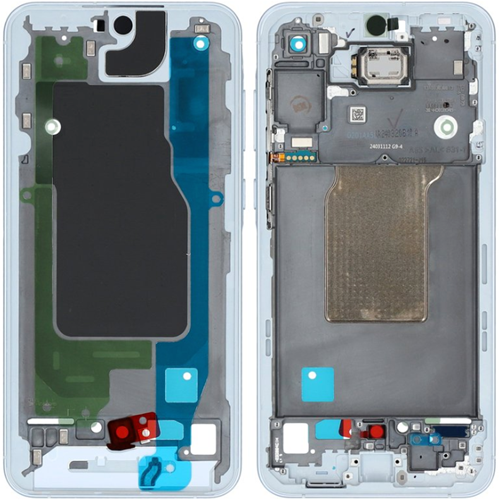 Samsung Galaxy A55 5G (A556B) Middle Frame Ice Blue (Service-Pack)