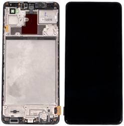 Samsung Galaxy M62 (M625F), F62 (F625F) Display LCD Black (Service-Pack)