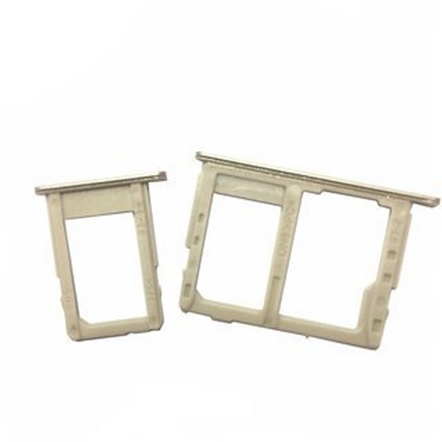 SIM & Memory card Holder for Samsung Galaxy J7 (2017) J730 Dual SIM GOLD