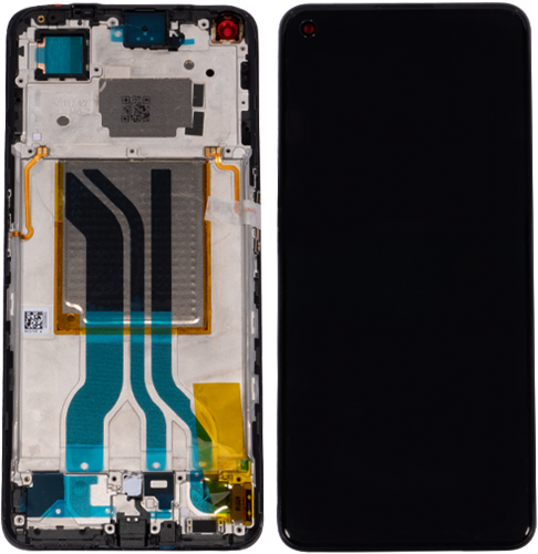 Realme GT Neo 2 (RMX3370) Display LCD With Frame (4908662) Black (Service-Pack)
