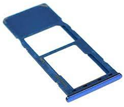 For Samsung Galaxy A20s (A207F) SIM Card Holder Blue