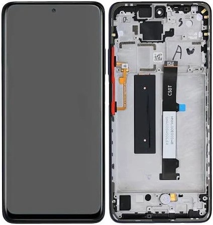Xiaomi Mi 10i 5G, Mi 10T Lite 5G, Redmi Note 9 Pro 5G Display LCD (56000E0J1700) With Frame Blue (Service-Pack)