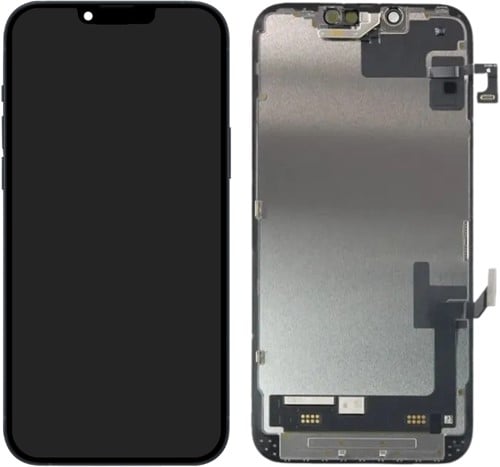 For Apple iPhone 14 Display LCD Black Diagnosis (Soft Oled)
