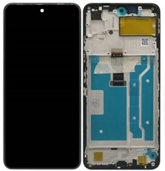 Huawei P Smart (2021), Y7A, Honor 10X Lite, Display LCD With Frame + Battery Black (Service-Pack)